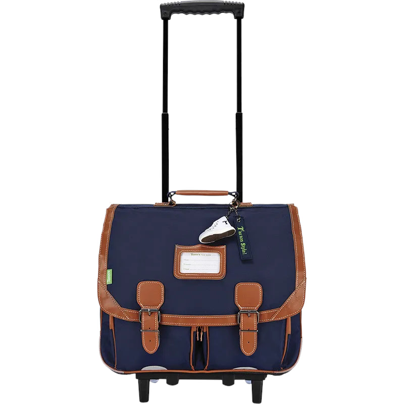 TANN'S Cartable trolley Camille bleu 41 cm