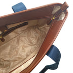 Marine/Cognac - TED LAPIDUS Cabas Jaimie