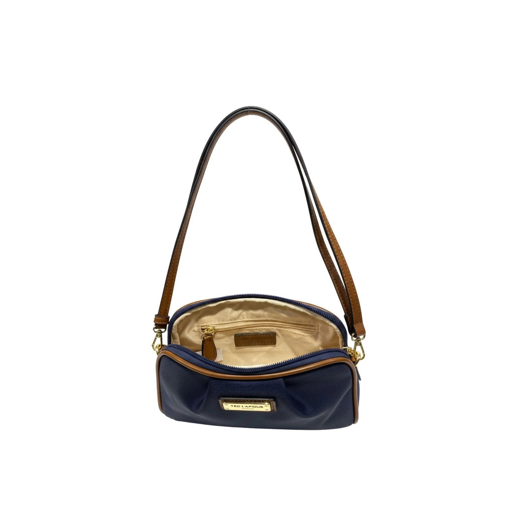Marine/Cognac - TED LAPIDUS Sac à bandoulière Jaimie