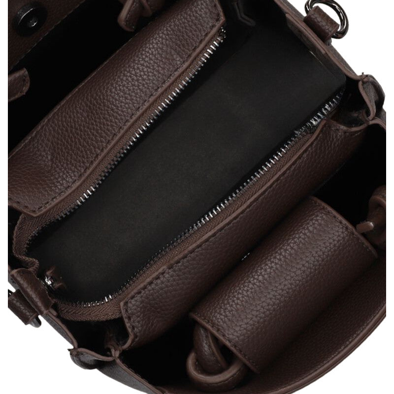 Marron - VALENTINO Sac à bandoulière Alexia