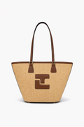 Beige/Cognac - TED LAPIDUS Sac porté épaule Nikita