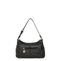 HEXAGONA Besace cuir de vachette grainé