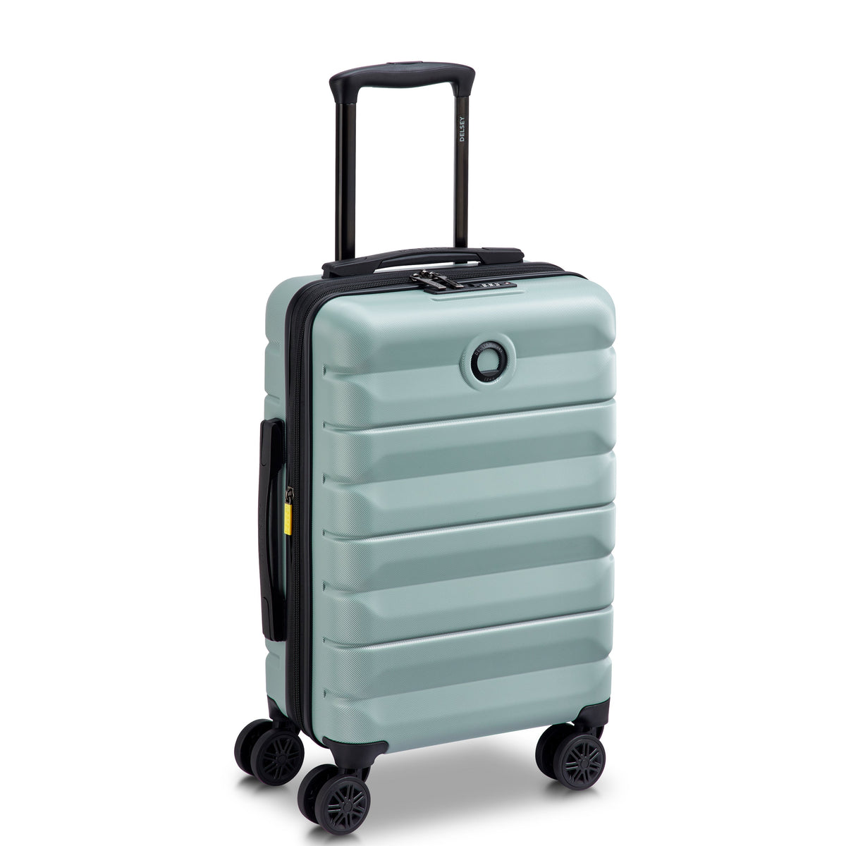 Vert sauge - DELSEY Air Armour Valise cabine extensible 55 cm Vert sauge