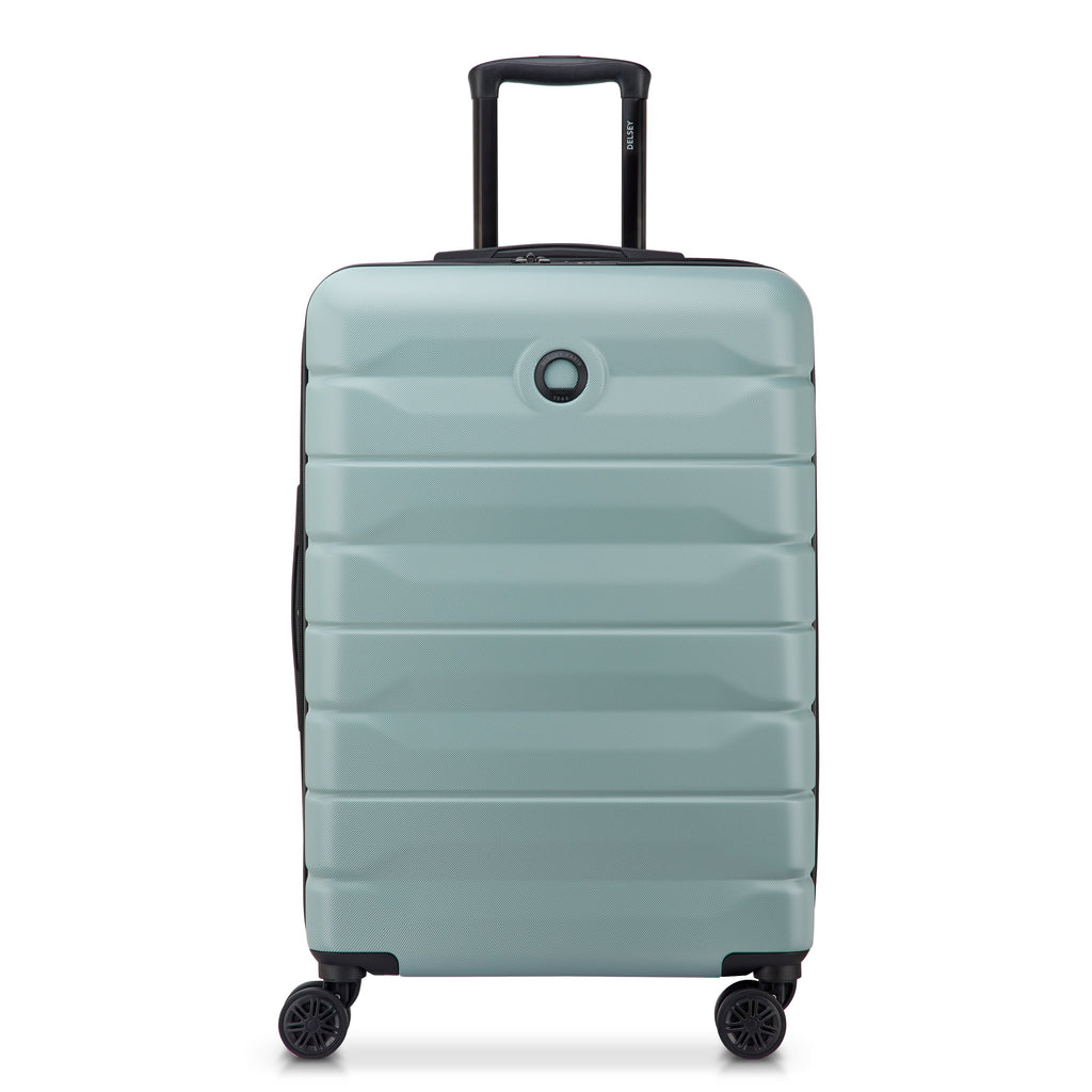 Vert sauge - DELSEY Air Armour Valise soute medium extensible 66 cm Vert sauge