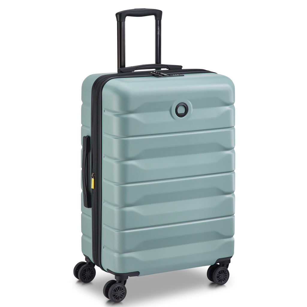 Vert sauge - DELSEY Air Armour Valise soute medium extensible 66 cm Vert sauge