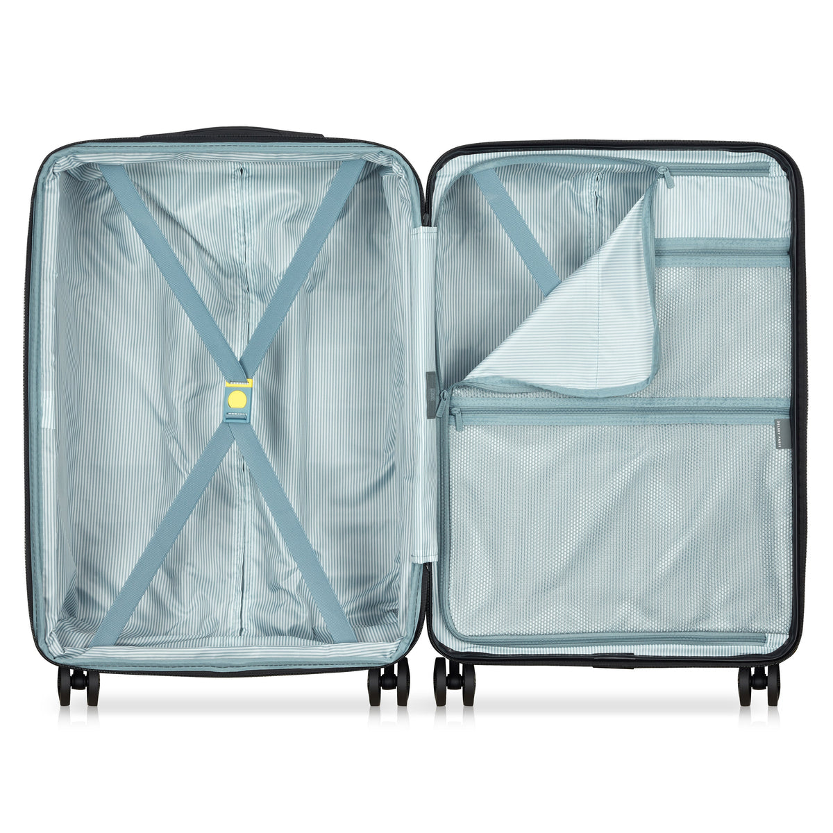 Vert sauge - DELSEY Air Armour Valise soute medium extensible 66 cm Vert sauge