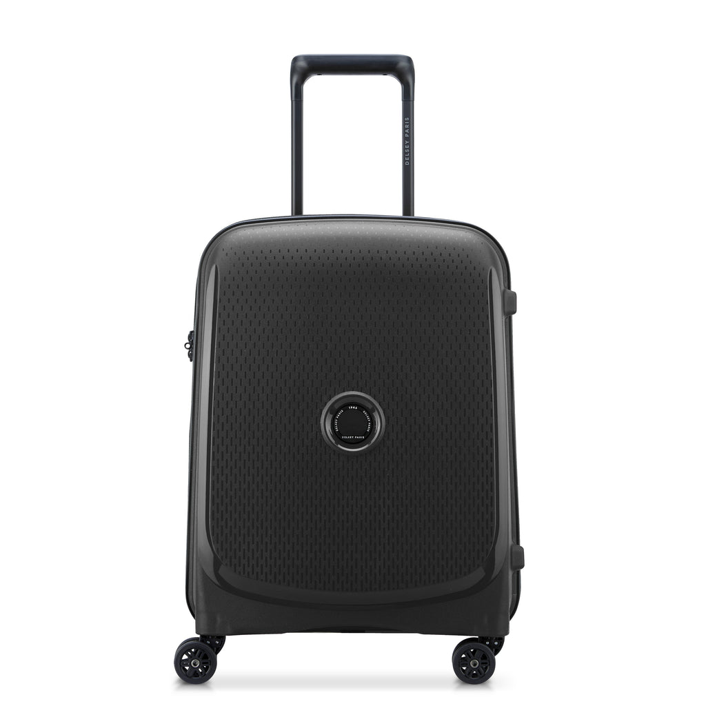 Noir - DELSEY Belmont Plus Valise cabine slim 55 cm Noir
