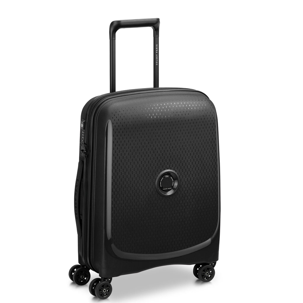 Noir - DELSEY Belmont Plus Valise cabine slim 55 cm Noir