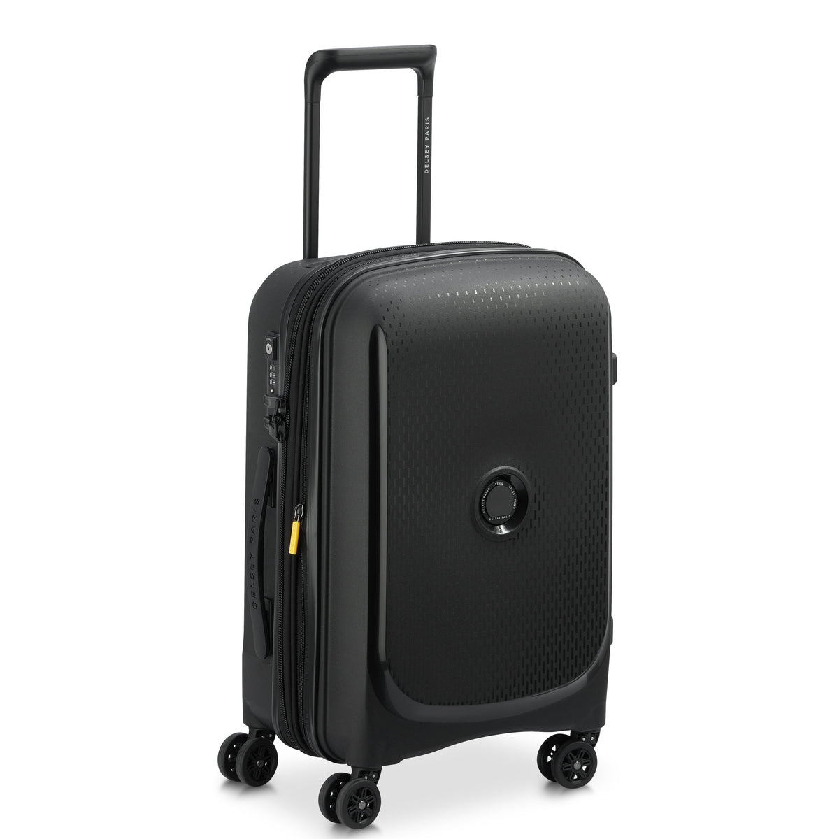 Noir - DELSEY Belmont Plus Valise cabine extensible 55 cm Noir