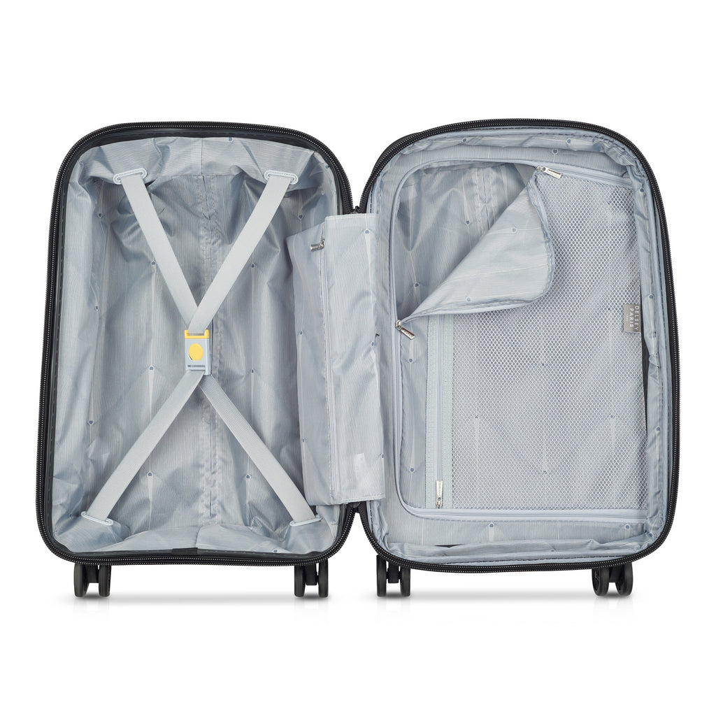 Noir - DELSEY Belmont Plus Valise cabine extensible 55 cm Noir