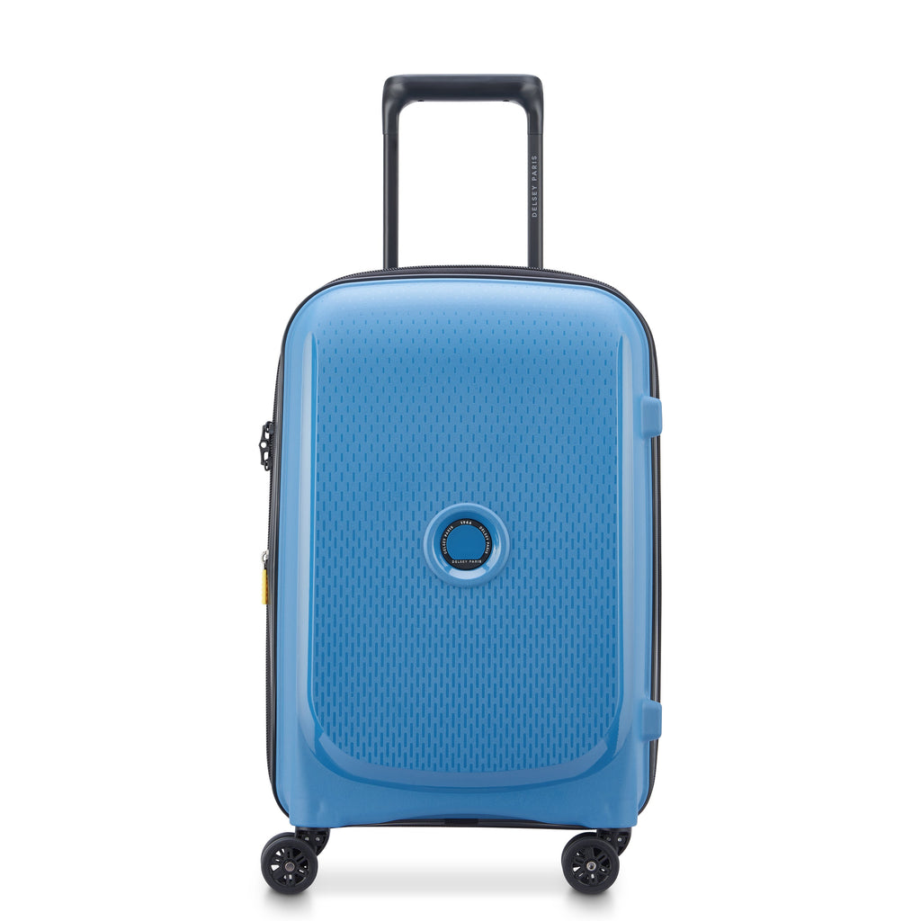 Bleu zinc - DELSEY Belmont Plus Valise cabine extensible 55 cm Bleu zinc