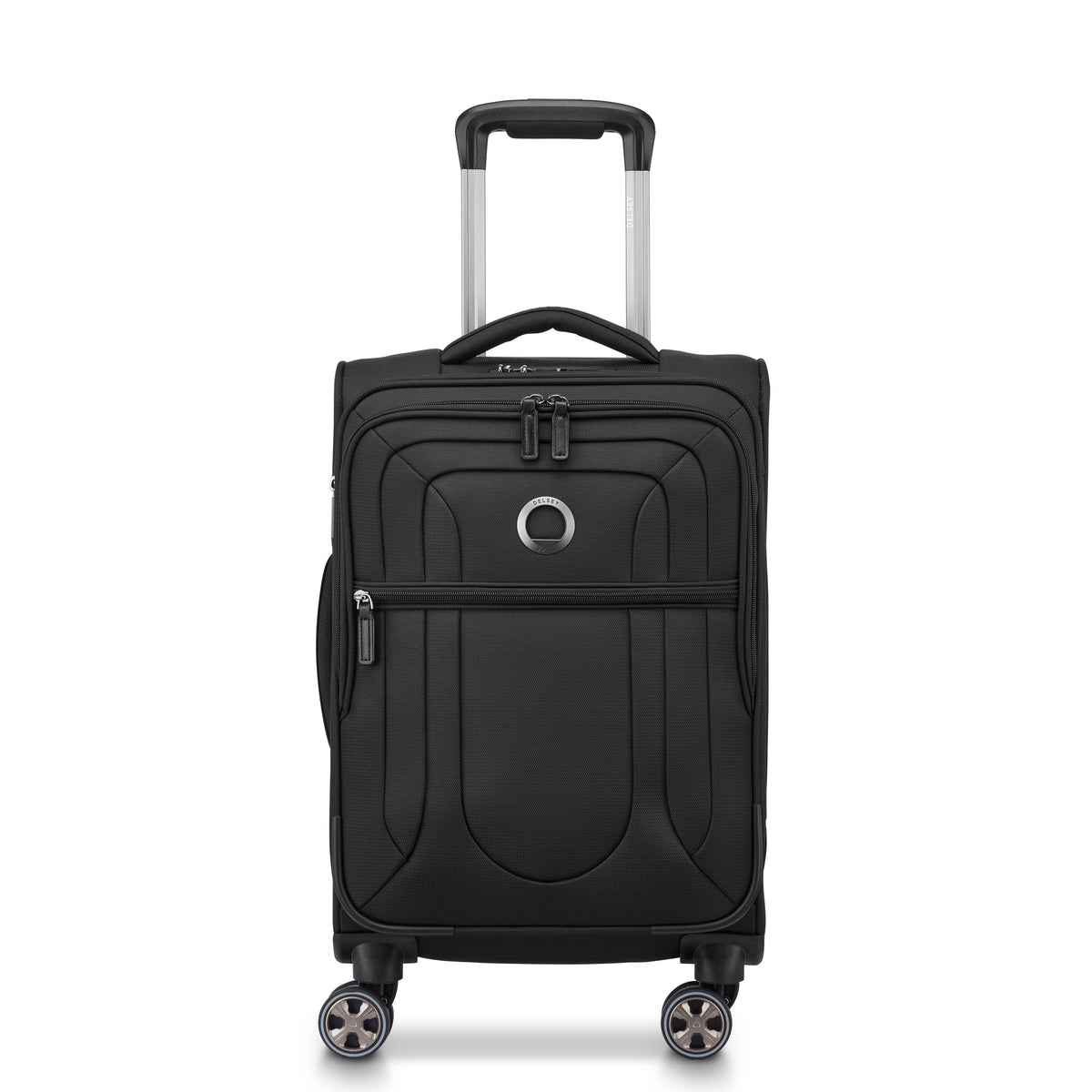 Noir - DELSEY Shadow DLX Valise cabine extensible 55 cm Noir