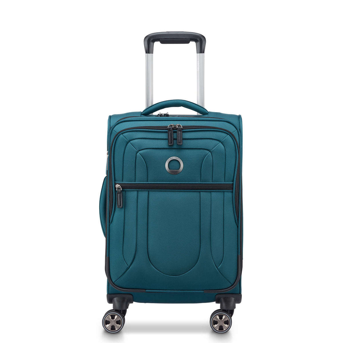 Bleu vert - DELSEY Shadow DLX Valise cabine extensible 55 cm Bleu vert