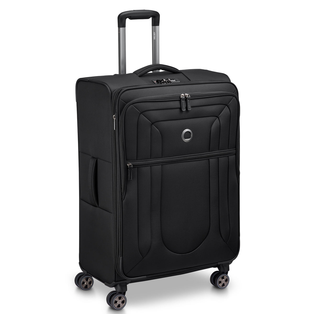 Noir - DELSEY Shadow DLX Valise soute large extensible 76 cm Noir