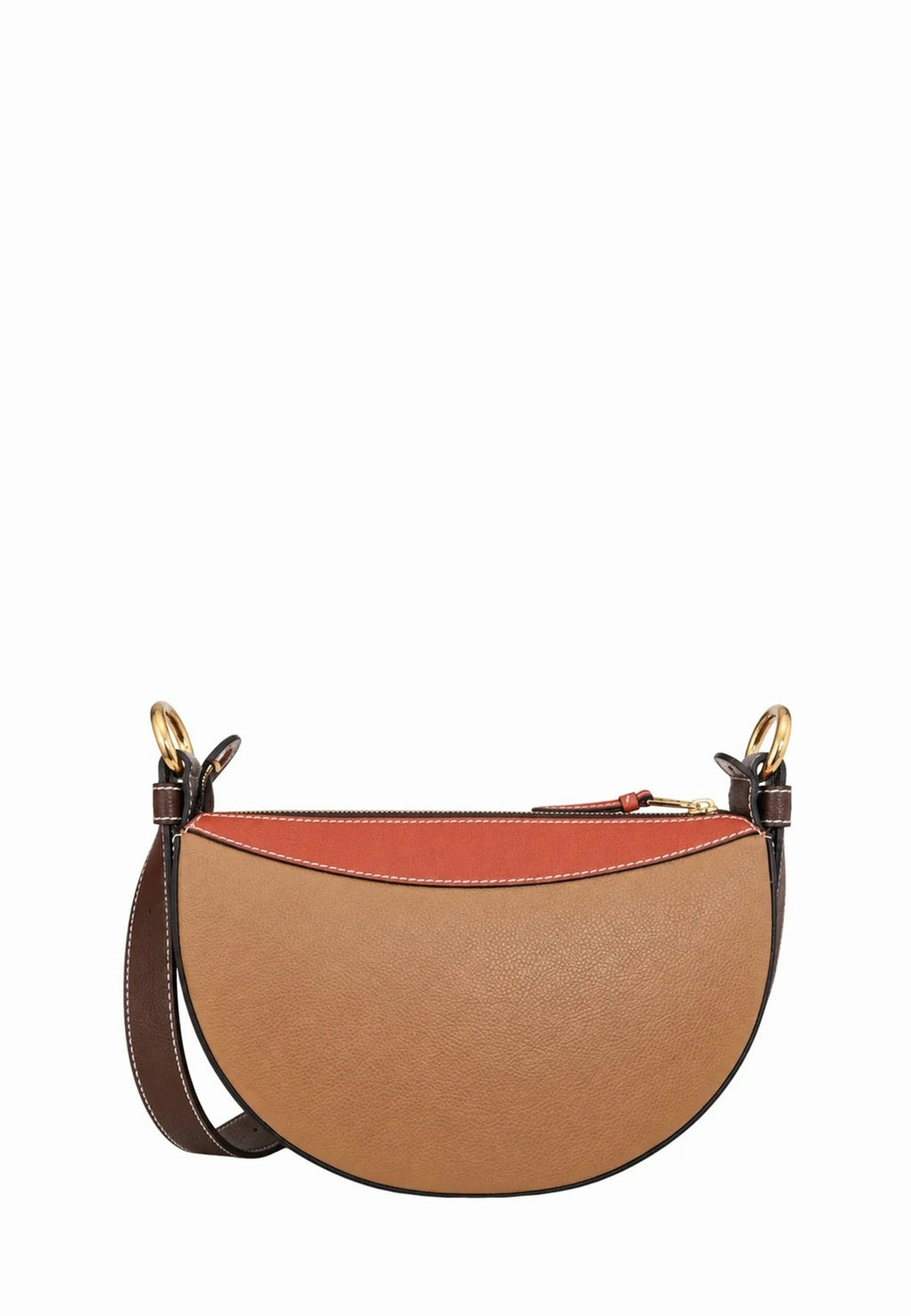 MCO Camel - LANCEL Porte-croisé demi-lune Faubourg