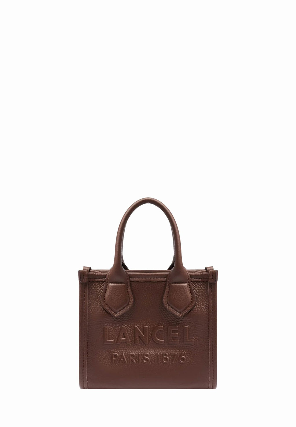 Noix de coco - LANCEL Mini cabas zippé Jour