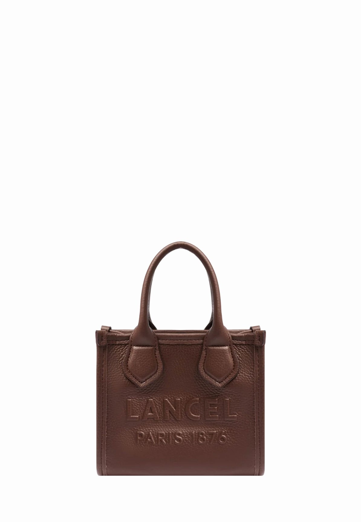 Noix de coco - LANCEL Mini cabas zippé Jour