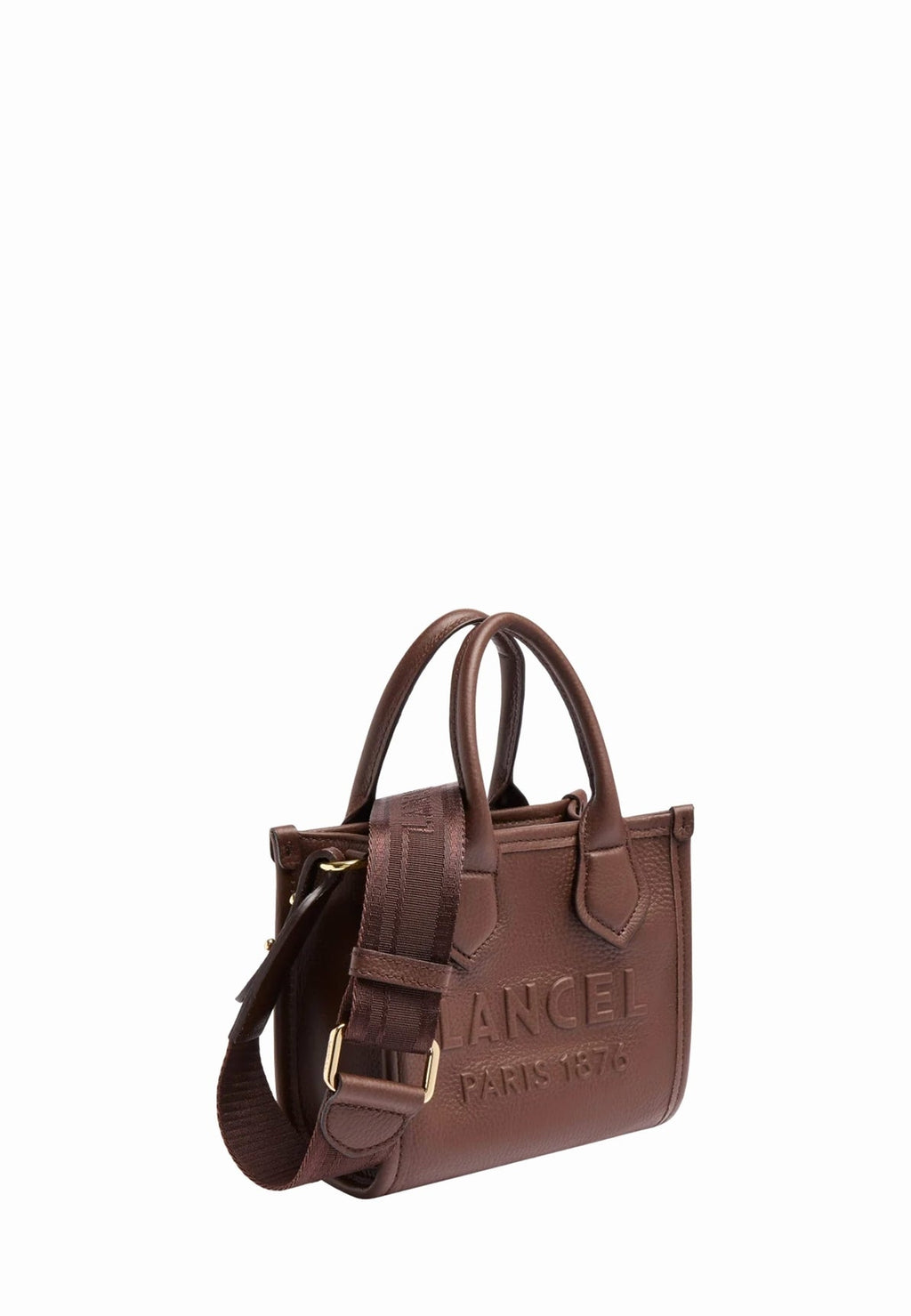Noix de coco - LANCEL Mini cabas zippé Jour