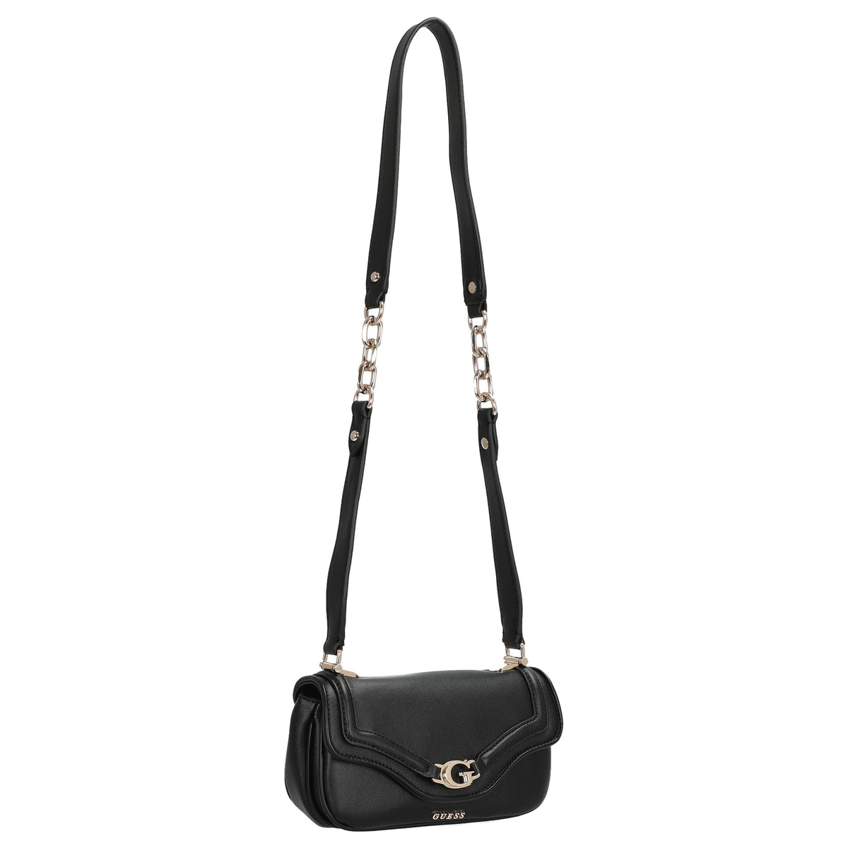 Noir - GUESS Sac à bandoulière Dea Crossbody Flap