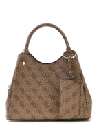 Latte Logo - GUESS Sac cabas Lorella Logo Small Girlfriend Latte Logo