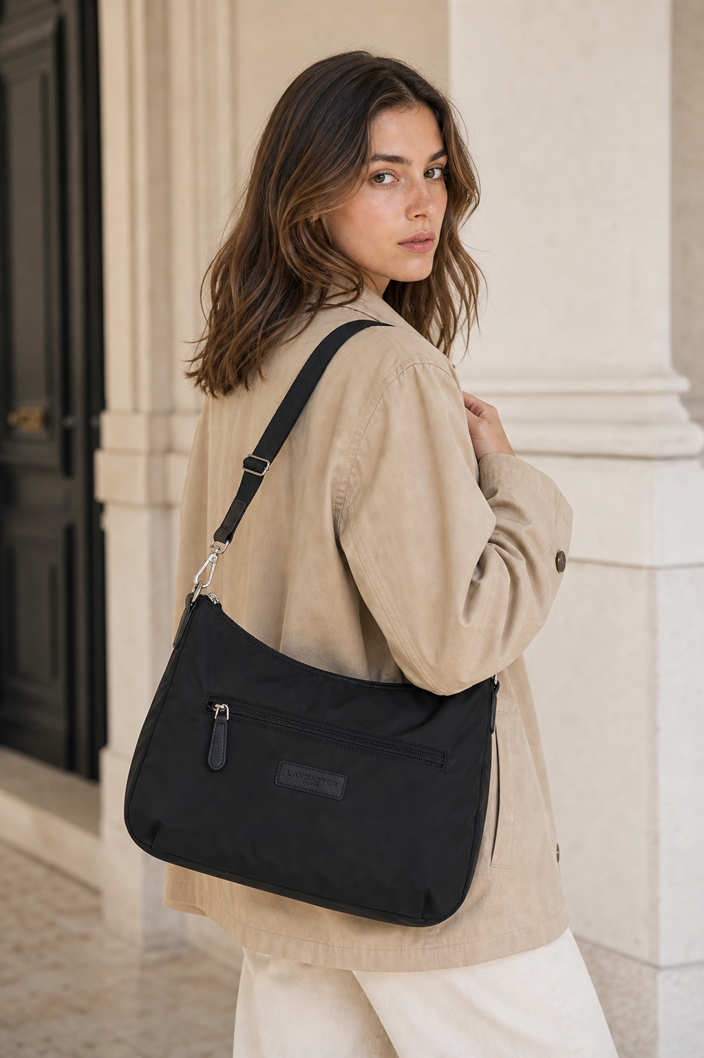 Noir - Lancaster Basic Sport Sac besace