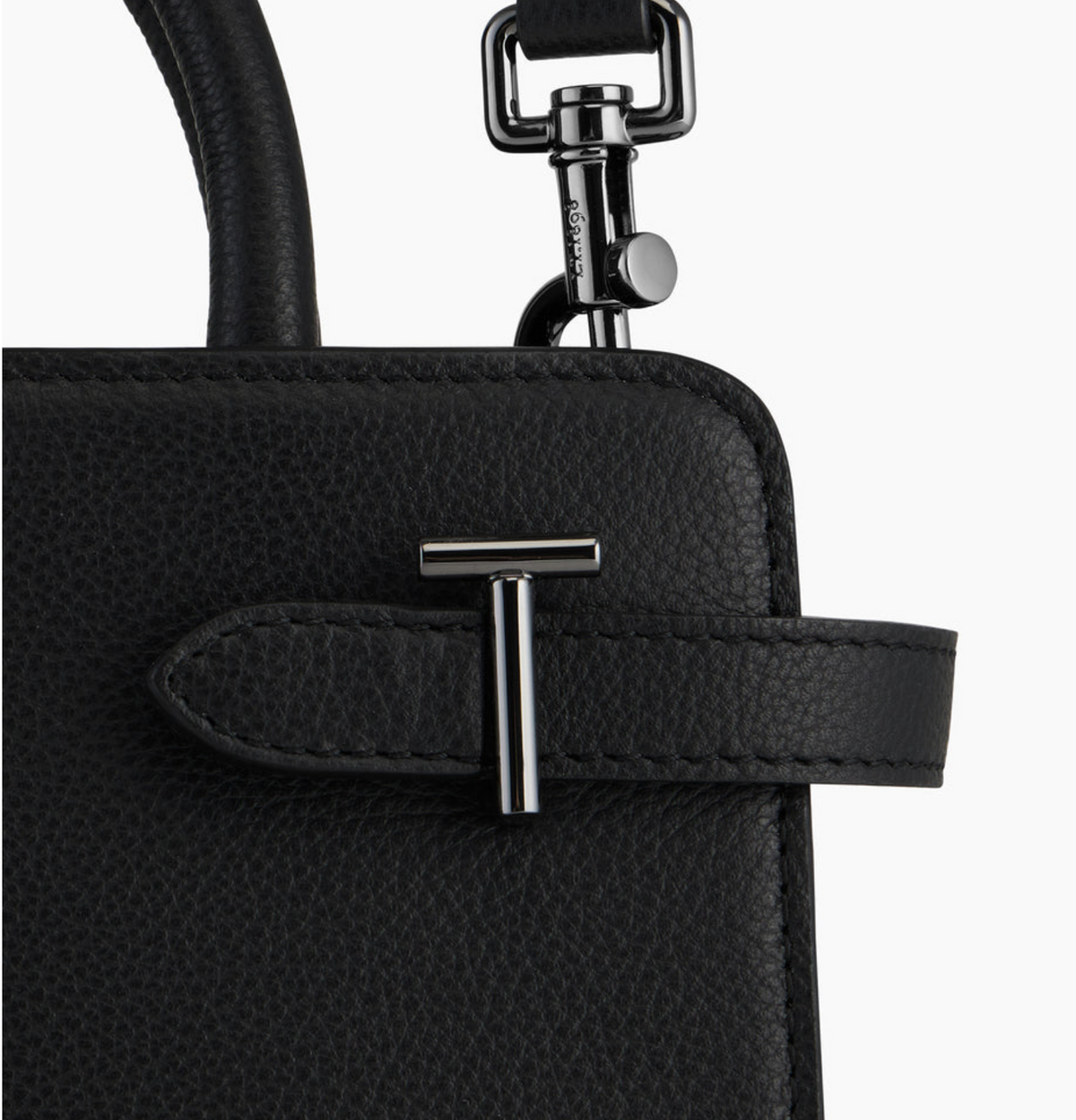 LE TANNEUR PETIT SAC À MAIN EMILIE EN CUIR GRAINÉ