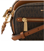 Brown acorn - MICHAEL KORS Sac bandoulière jet set brown/acorn