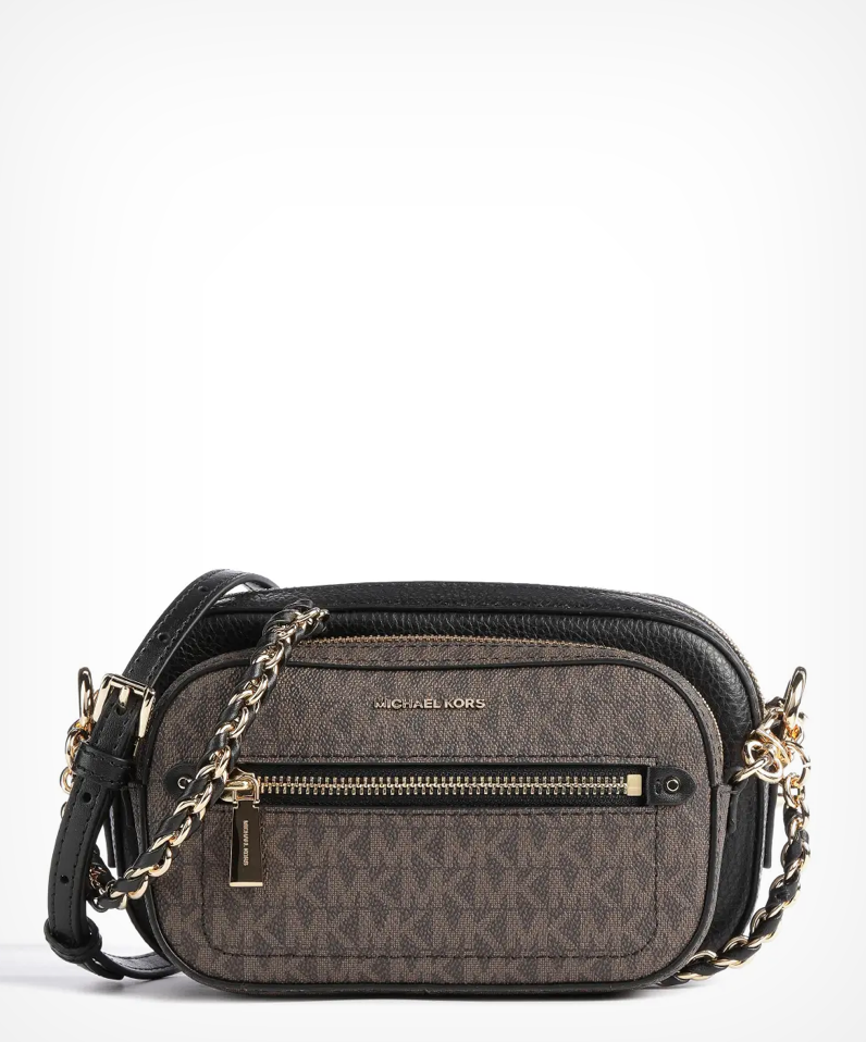 Brown black - Sac bandoulière jet set brown/acorn