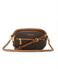 Brow/acorn - Sac bandoulière jet set brown/black