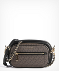 Brown/Black - Sac bandoulière jet set brown/black