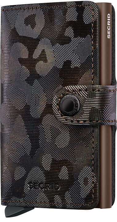 Marron - Secrid Miniwallet Jungle