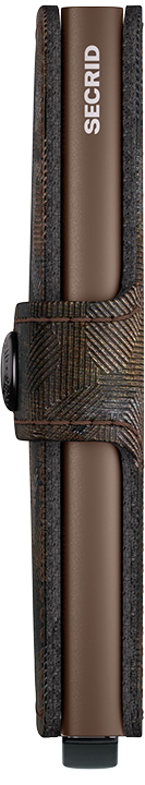 Marron - Secrid Miniwallet Jungle