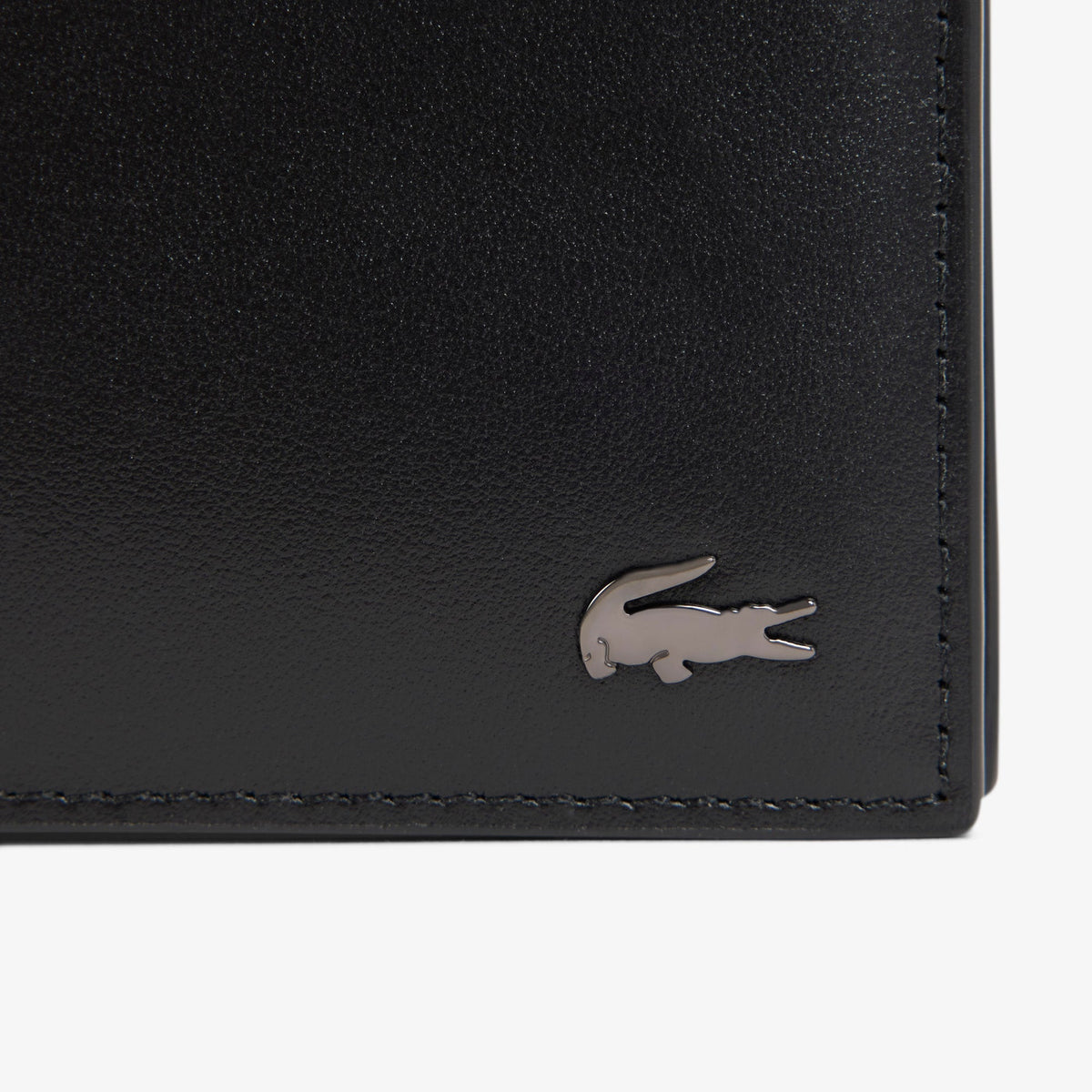 Noir - LACOSTE Coffret portefeuille FG et porte-clés crocodile