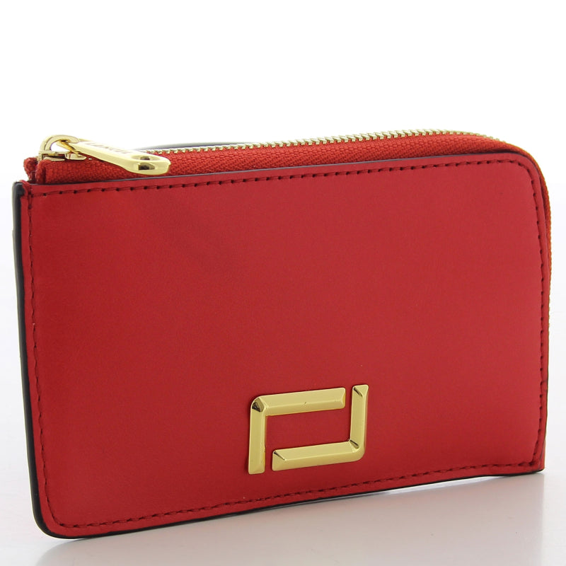 Rouge - LANCEL Porte-cartes zippé Angèle
