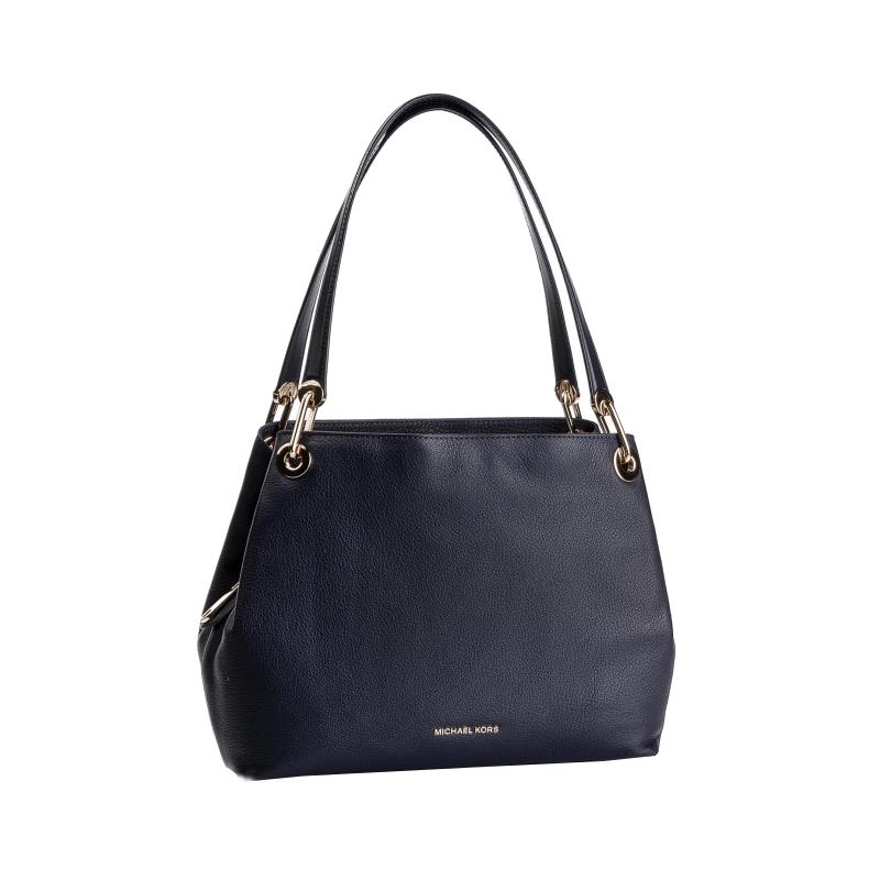 Admiral - MICHAEL KORS Grand sac porté épaule Raven en cuir Camel