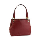 Brandy - MICHAEL KORS Grand sac porté épaule Raven en cuir Camel
