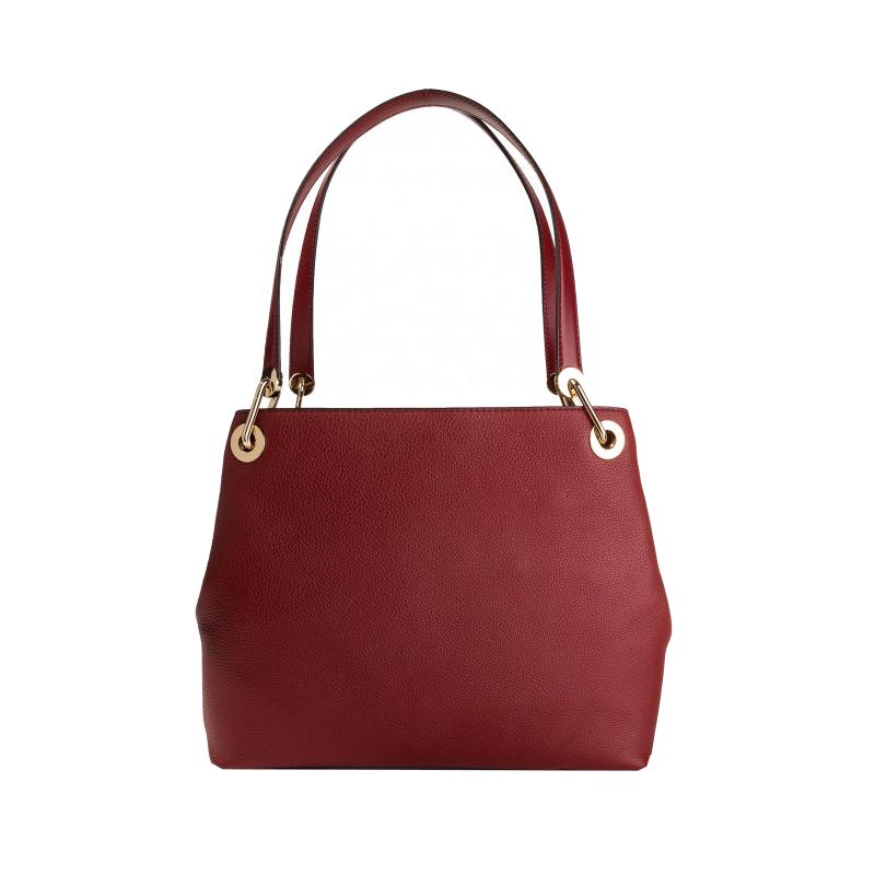 Brandy - MICHAEL KORS Grand sac porté épaule Raven en cuir Camel