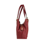 Brandy - MICHAEL KORS Grand sac porté épaule Raven en cuir Camel