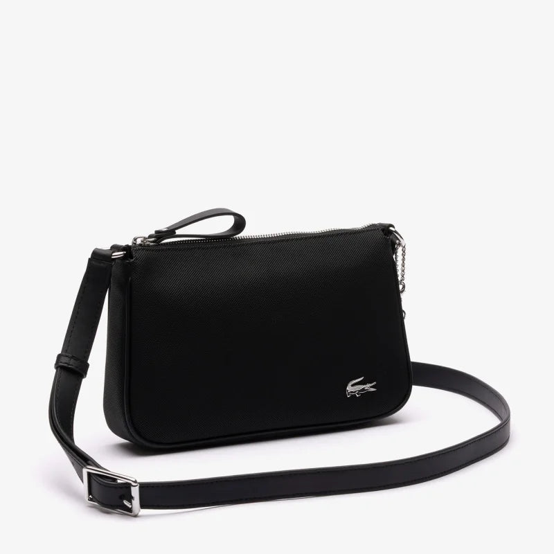 Noir - LACOSTE Sac crossover zippé Daily Lifestyle