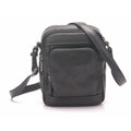Arthur et Aston Pochette porté travers homme cuir noir taille S
