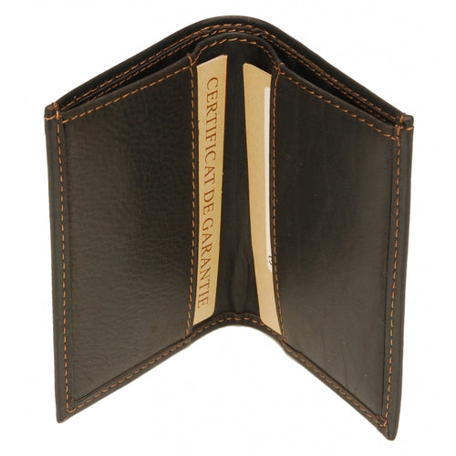 Arthur et Aston Porte-cartes homme cuir noir