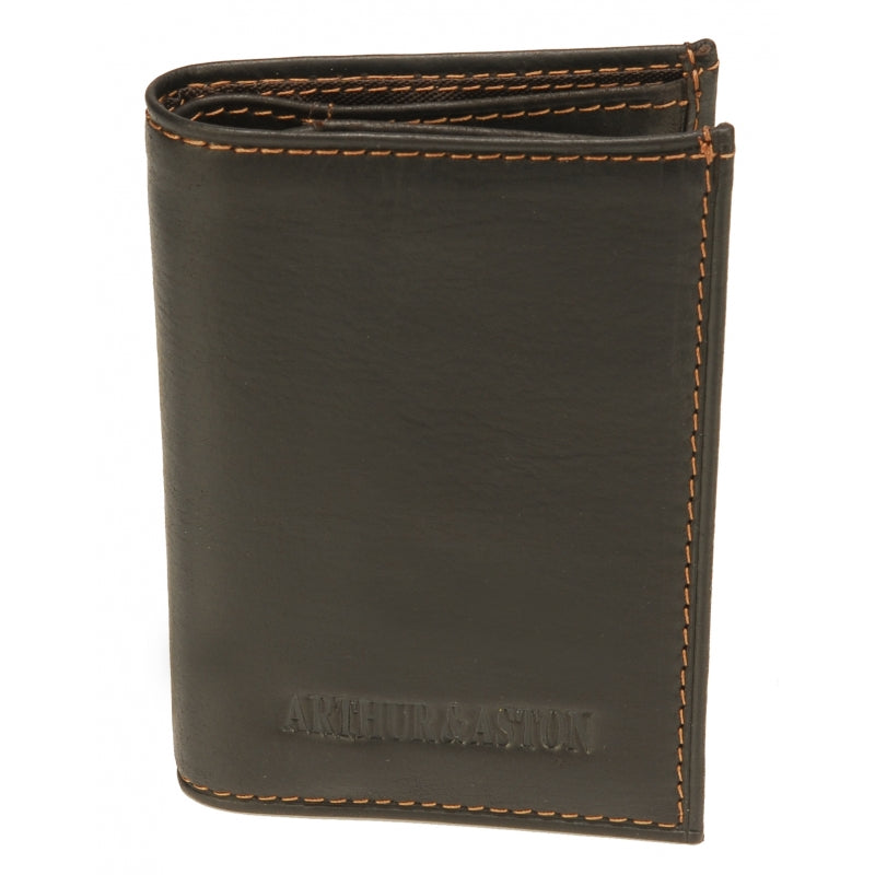 Arthur et Aston Porte-cartes homme cuir noir