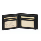Arthur et Aston Porte-cartes italien homme cuir noir