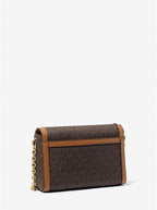 Marron/Noisette - MICHAEL KORS Petit sac à bandoulière convertible Freya avec logo Marron/Noisette