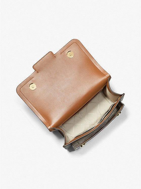 Brwn acorn - Grand sac porté épaule Heather logo