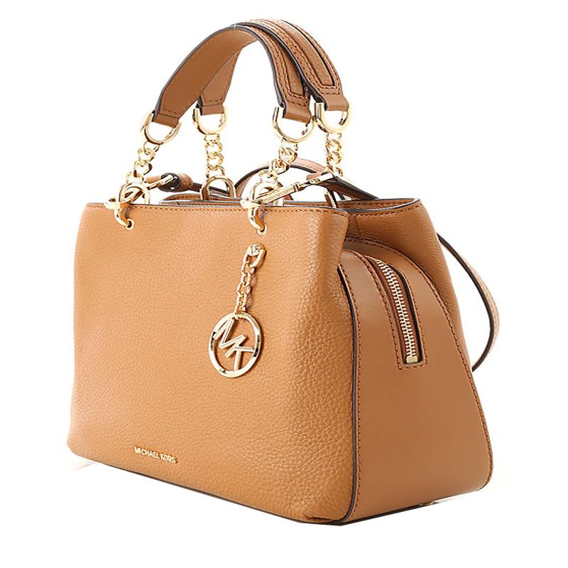 Marron - MICHAEL KORS Sac à main Saffiano Jet Set