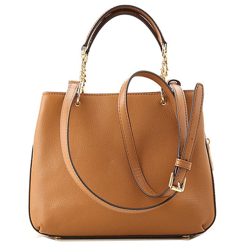 Marron - MICHAEL KORS Sac à main Saffiano Jet Set