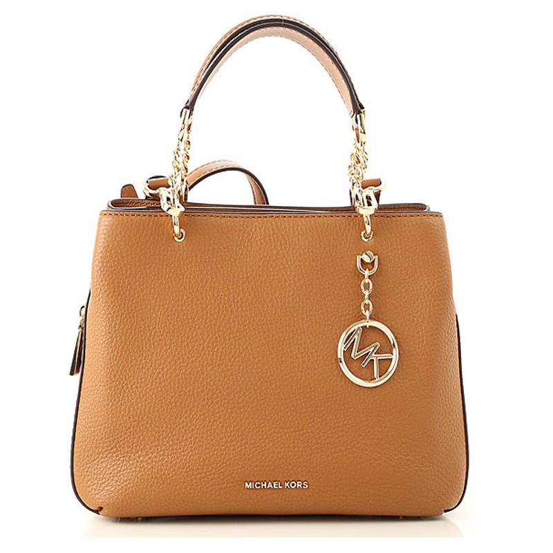 Marron - MICHAEL KORS Sac à main Saffiano Jet Set