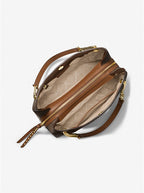Marron/Noisette - MICHAEL KORS Grand sac porté épaule Piper à logo Marron/Noisette