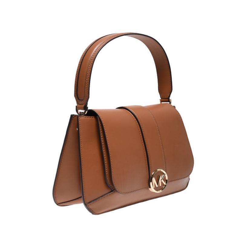 Marron - MICHAEL KORS Sac à bandoulière MD TH Flap